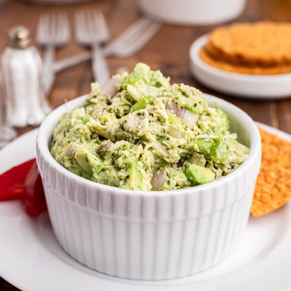 Avocado Ranch Chicken Salad - Bobbi's Kozy Kitchen