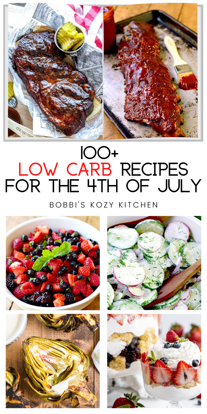 100+ Keto and Low Carb Recipes for the 4th of July - I have put together 100 of the best keto and low carb appetizers, side dishes, main dishes, and dessert ideas. They are all sure to make your picnic, party, or BBQ a tasty one! #keto #lowcarb #bbq #grilling #appetizer #sidedish #maindish#desserts