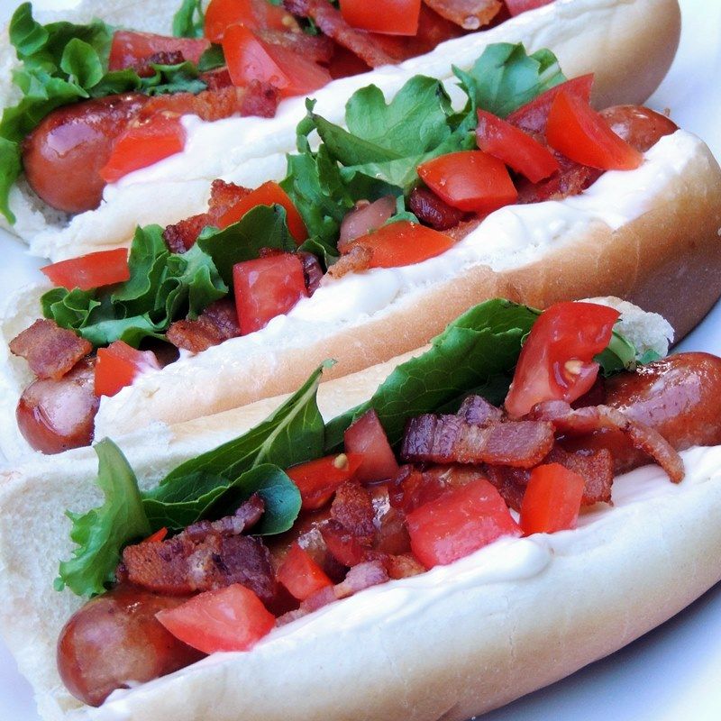 BLT Hot Dogs