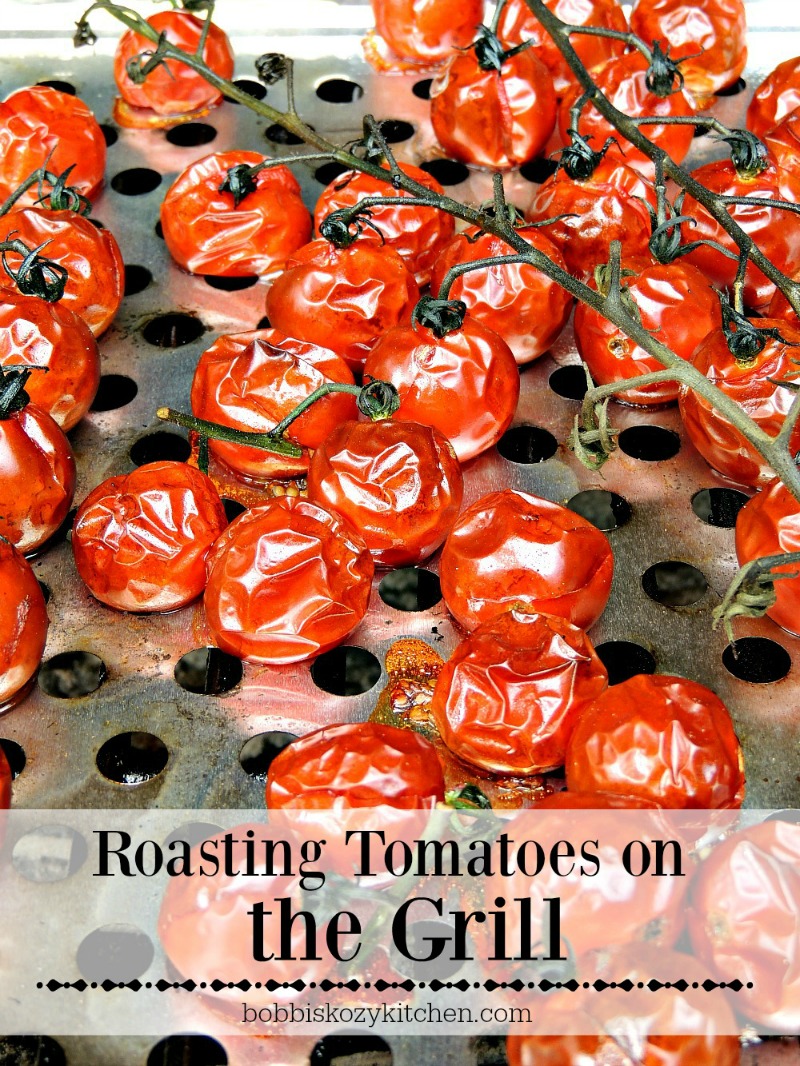 Roasting Tomatoes on the Grill