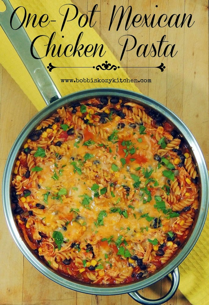 One-Pot Mexican Chicken Pasta #WeekdaySupper