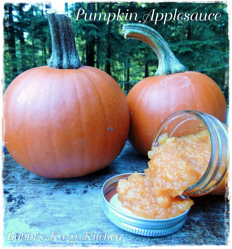 Pumpkin Applesauce Recipe