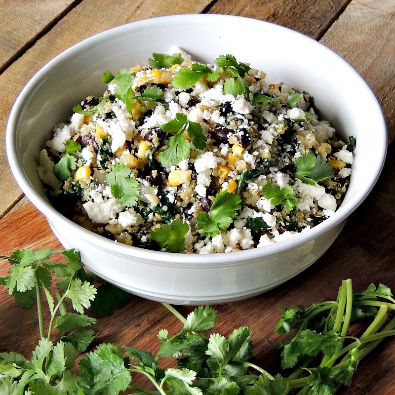 Tex-Mex Black Bean Quinoa Salad