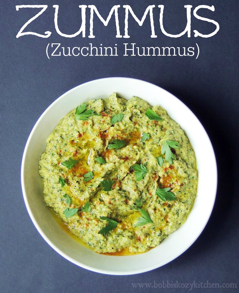 Keto Zummus (Zucchini Hummus)