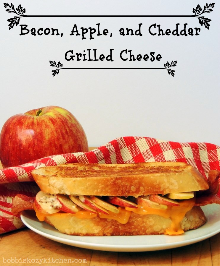 Bacon, Apple, and Cheddar Grilled Cheese