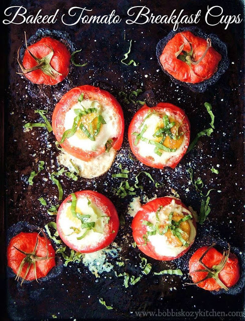 Baked Tomato Breakfast Cups