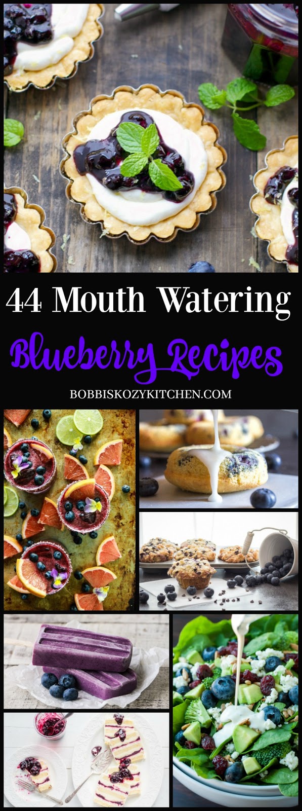 44 Mouth Watering Blueberry Recipes