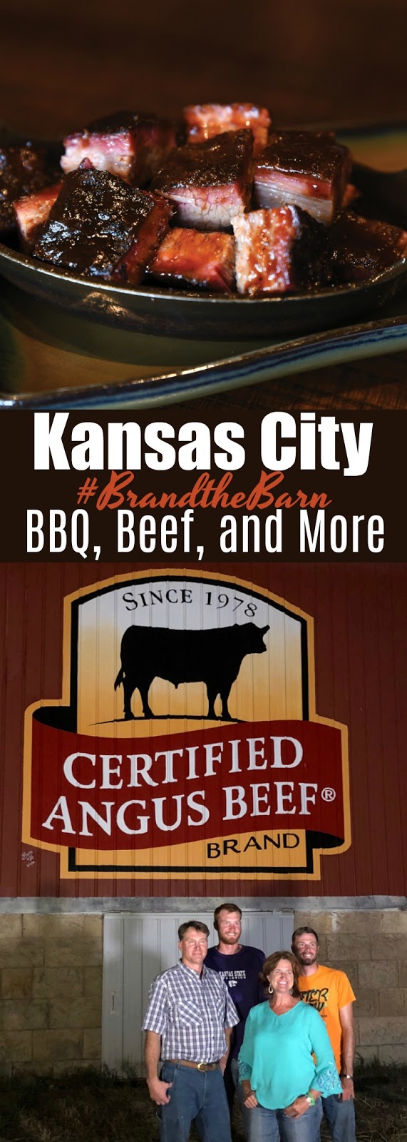 My trip to The Blythe Family Farm, and the Tiffany Cattle Co. in Kansas with Certified Angus Beef ® brand. #brandthebarn #bestangusbeef #certifiedangusbeef #kansascity #BBQ #beef #travel | www.bobbiskozykitchen.com