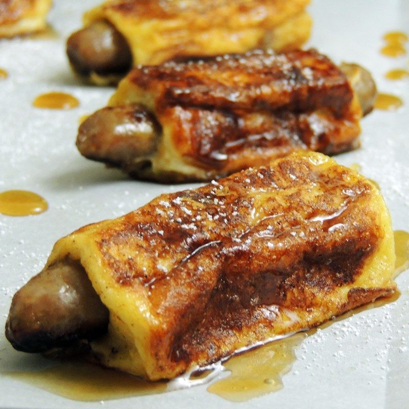French Toast Pigs in a Blanket