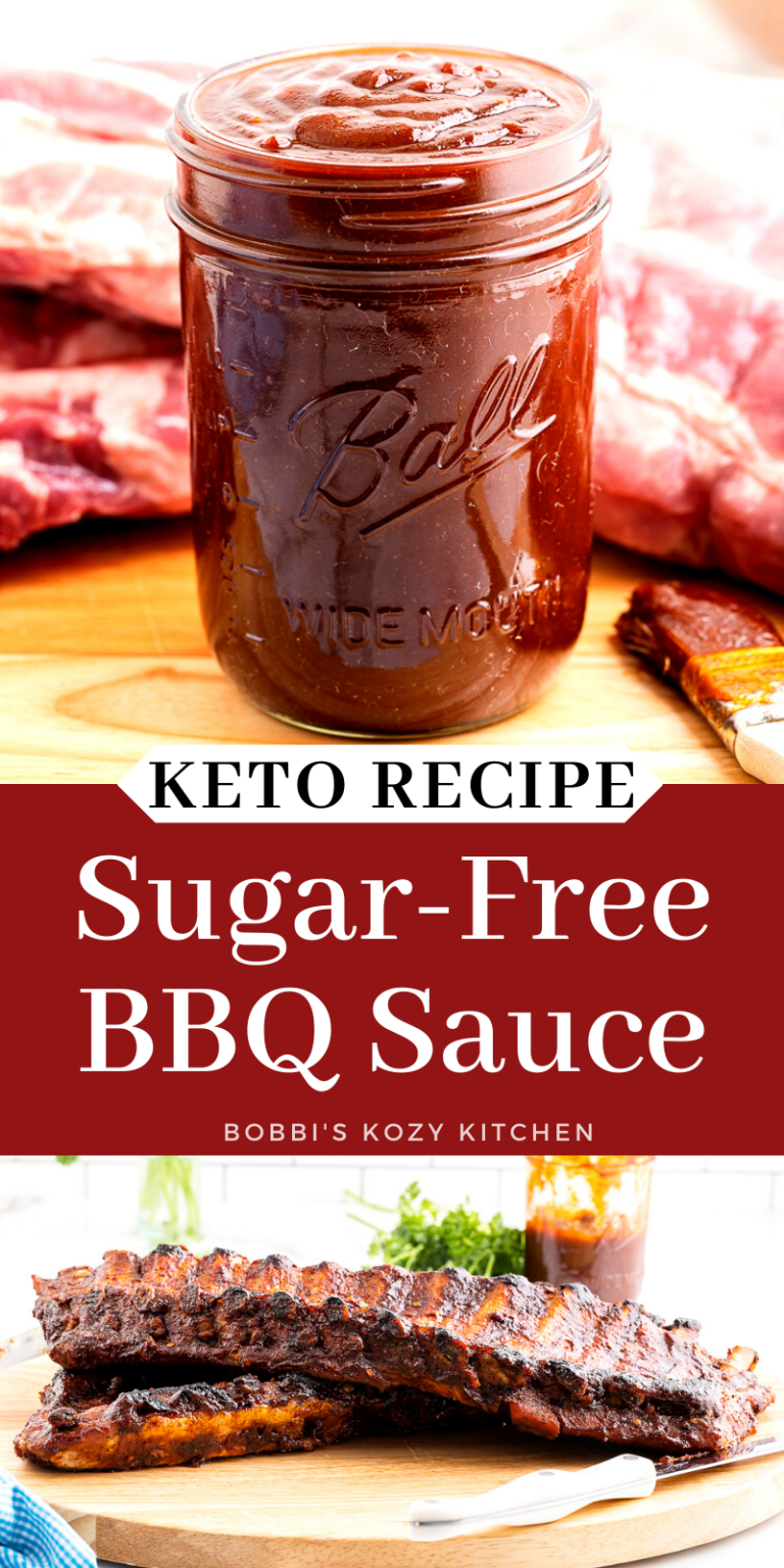 Keto BBQ Sauce Bobbi's Kozy Kitchen