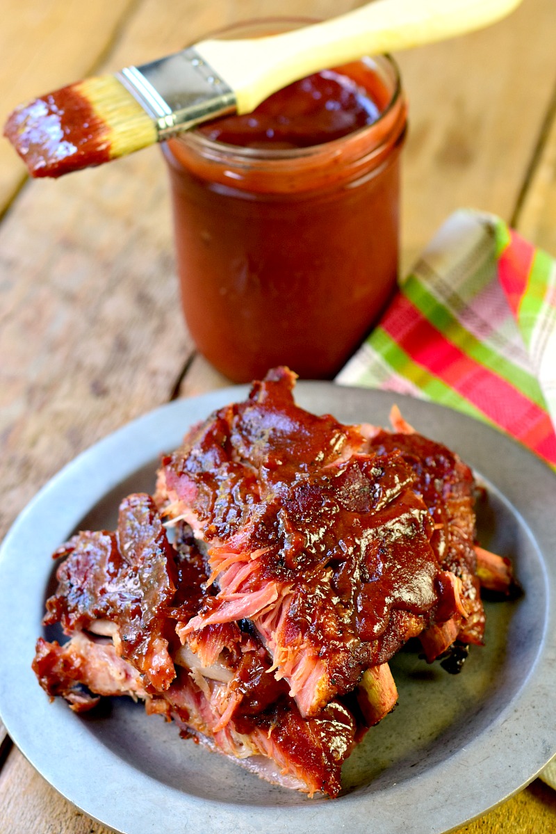 This low carb and keto friendly Roasted Strawberry BBQ Sauce recipe is everything you could ever want in a BBQ sauce. Tangy and slightly sweet, with a little bit of heat, it is sure to become a hit with your family and friends! #keto #lowcarb #BBQ #sauce #strawberry #bbqsauce #grilling #grilled #pork #chicken #beef #recipe | bobbiskozykitchen.com