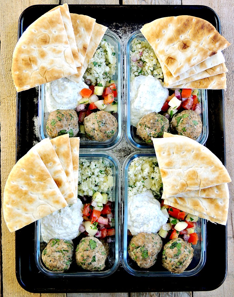 Meal Prep – Mediterranean Meatballs (Keto Adapted)
