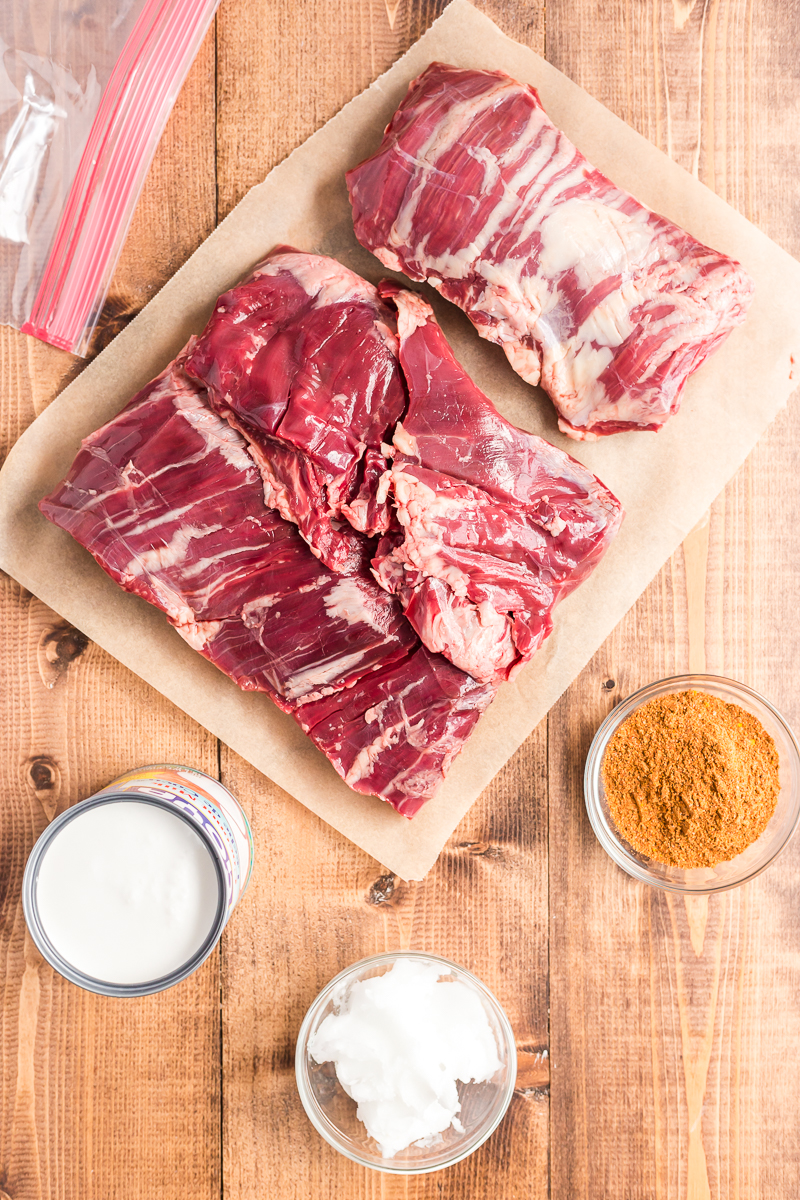 This Grilled Tandoori Steak is an easy to prepare low carb dish the whole family will love. Skirt (or flank) steak in an Indian inspired tandoori marinade and grilled to perfection. #lowcarb #keto #beef #steak #Grilled #tandoori #indian #easy #recipe | bobbiskozykitchen.com