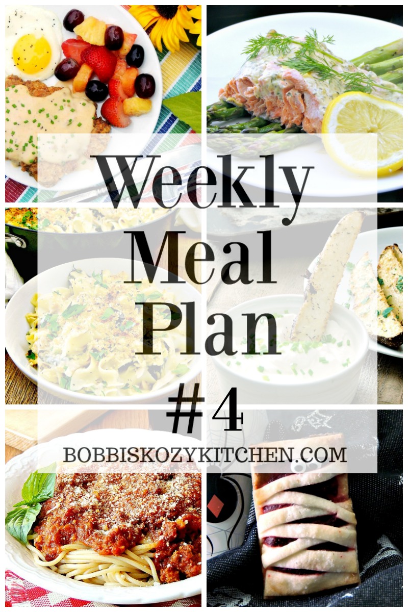Weekly Meal Plan #4