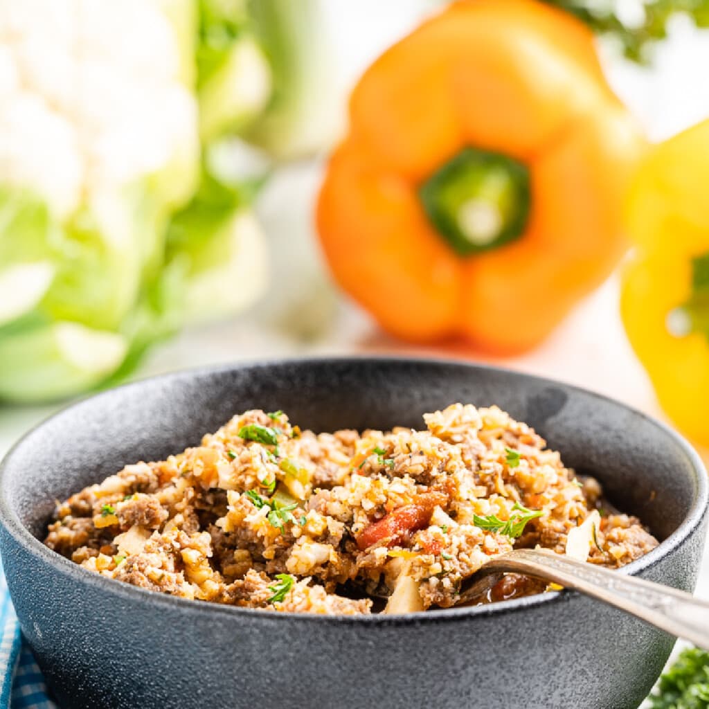 Keto Cajun Dirty Rice Bobbi's Kozy Kitchen