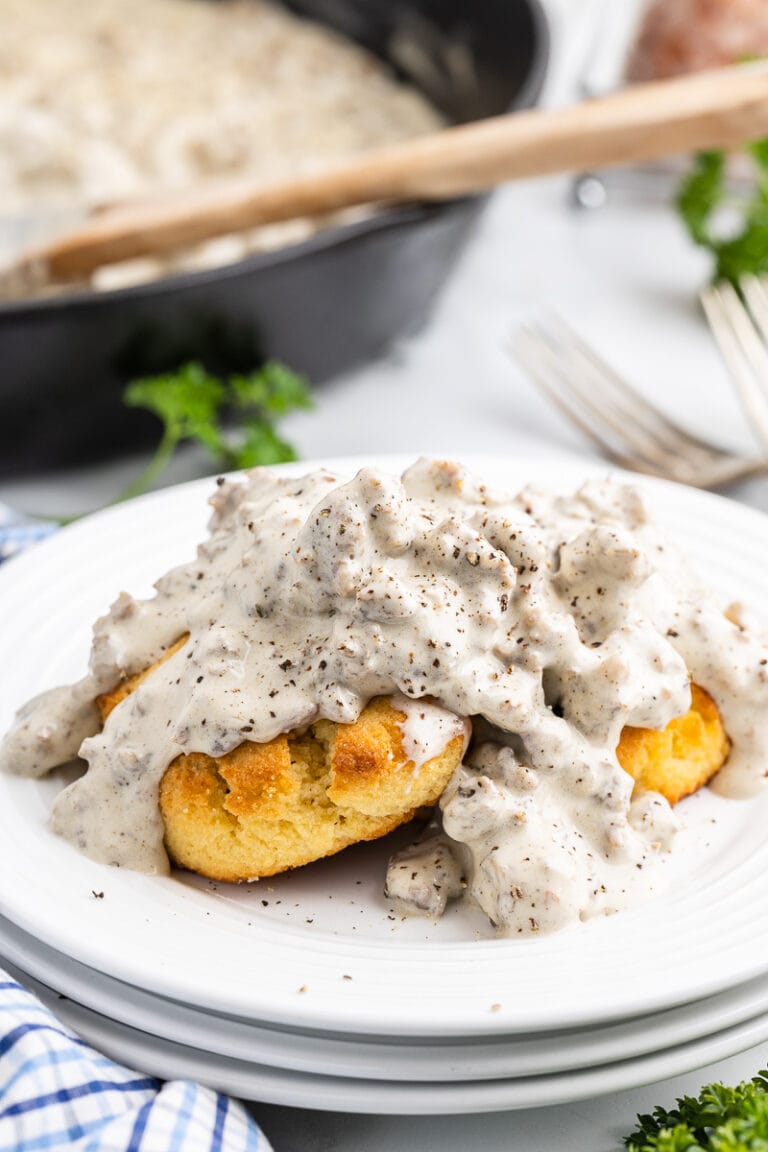 Keto Sausage Gravy Bobbi's Kozy Kitchen