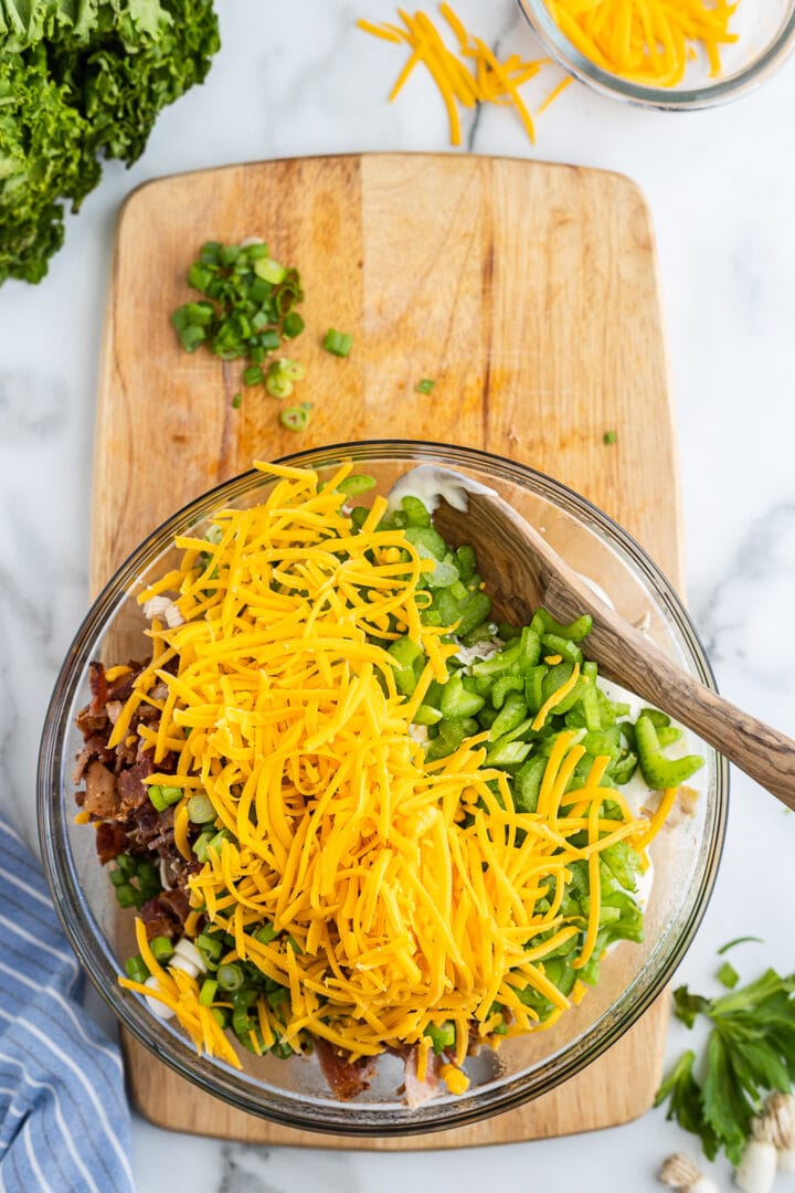 Keto Bacon Ranch Chicken Salad Bobbi's Kozy Kitchen