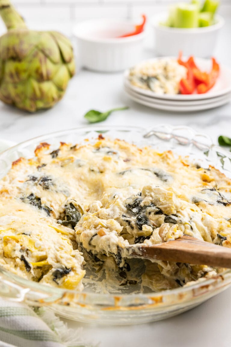 Keto Spinach Artichoke Dip Bobbi's Kozy Kitchen