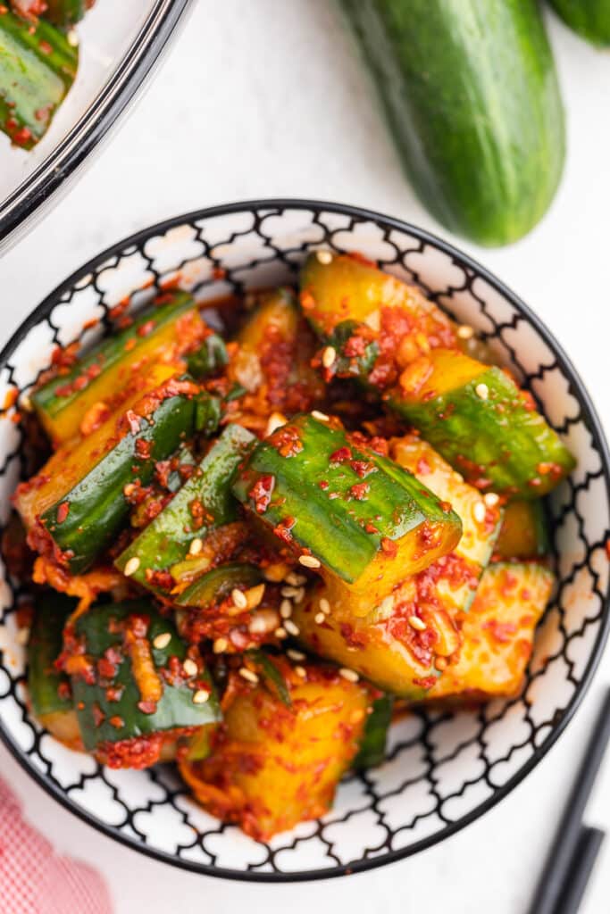 Cucumber Kimchi Bobbi's Kozy Kitchen