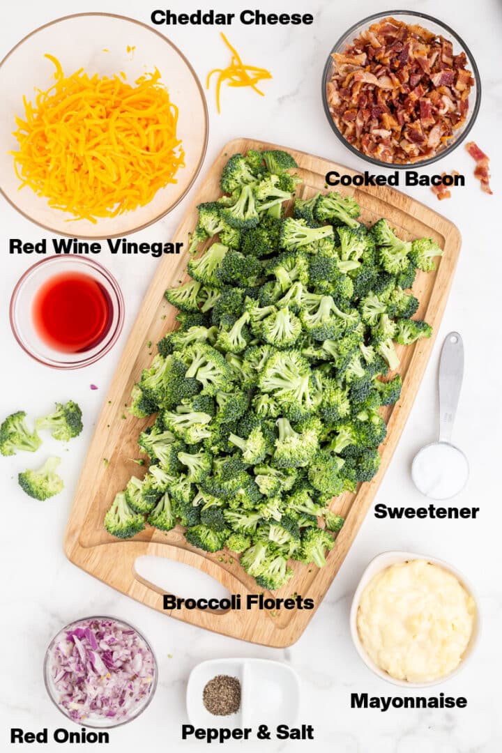 Loaded Broccoli Salad (Low Carb) Bobbi's Kozy Kitchen